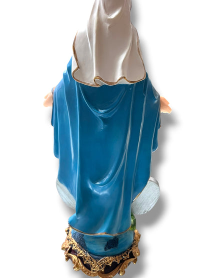 12" STATUE OUR LADY OF MIRACULOUS MEDAL
