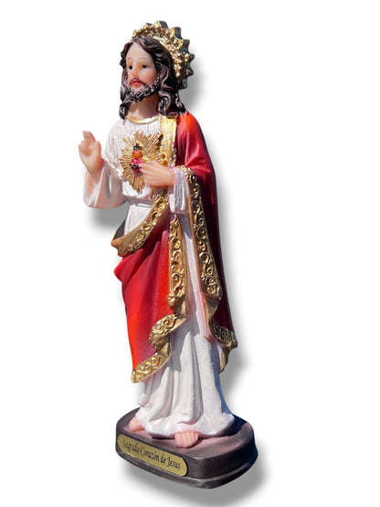5" SACRED HEART OF JESUS STATUE