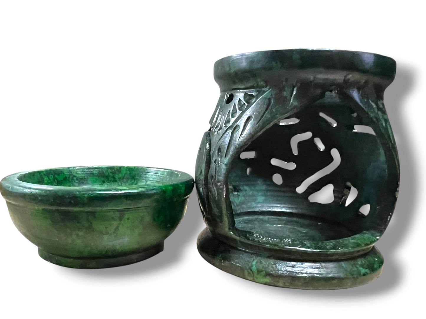 SOAPSTONE TEALIGHT LAMP DIFFUSER