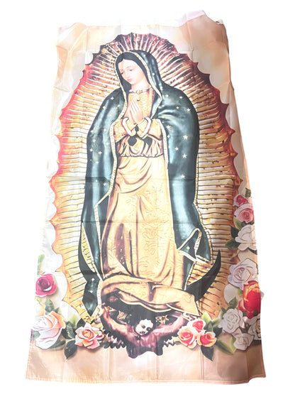 3' X 5' OUR LADY OF GUADALUPE VERTICAL FLAG