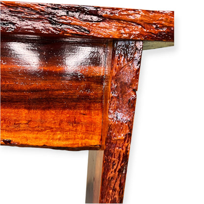 African Rosewood Rustic Kneeler