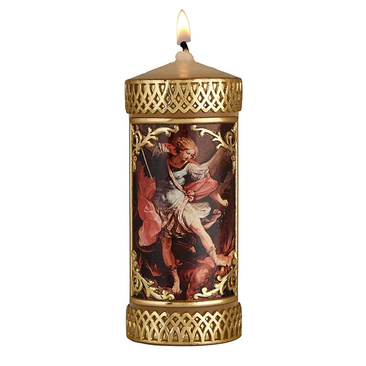 ST. MICHAEL ARCHANGEL SMALL DEVOTIONAL CANDLE