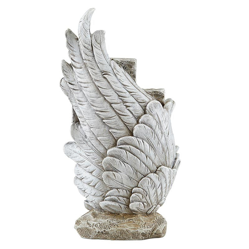 ANGEL WING MEMORIAL CROSS