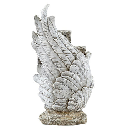 ANGEL WING MEMORIAL CROSS
