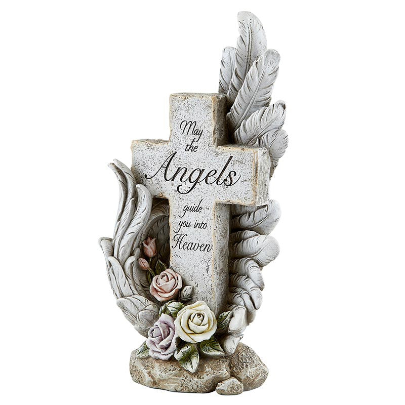 ANGEL WING MEMORIAL CROSS