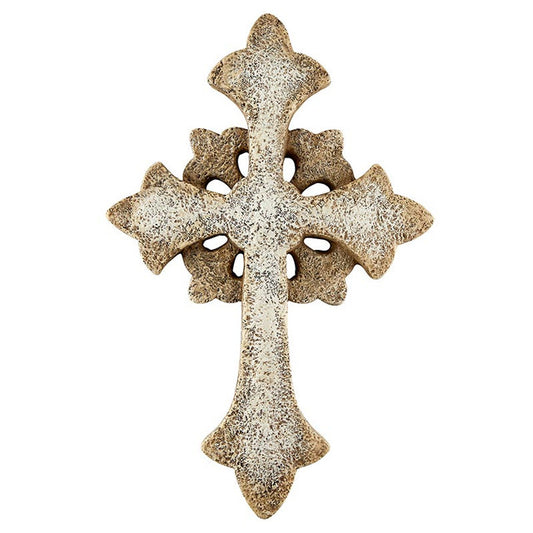FLEUR-DE-LIS WALL CROSS