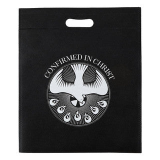 CONFIRMED IN CHRIST CUT-OUT HANDLE TOTE BAG