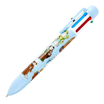 MINI SAINTS SIX-COLOR SHUTTLE PEN