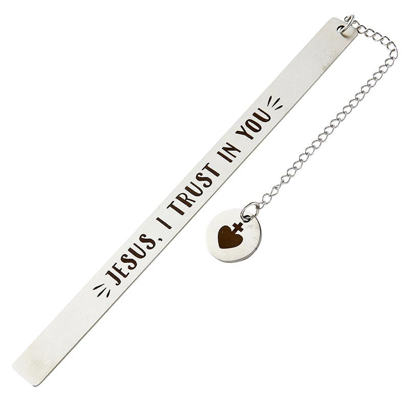JESUS I TRUST IN YOU METAL BOOKMARK