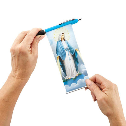 BLESSED MOTHER BANNER PEN -HAIL HOLY QUEEN