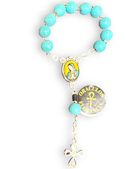 OUR LADY OF GUADALUPE TURQUOISE DECENNARY