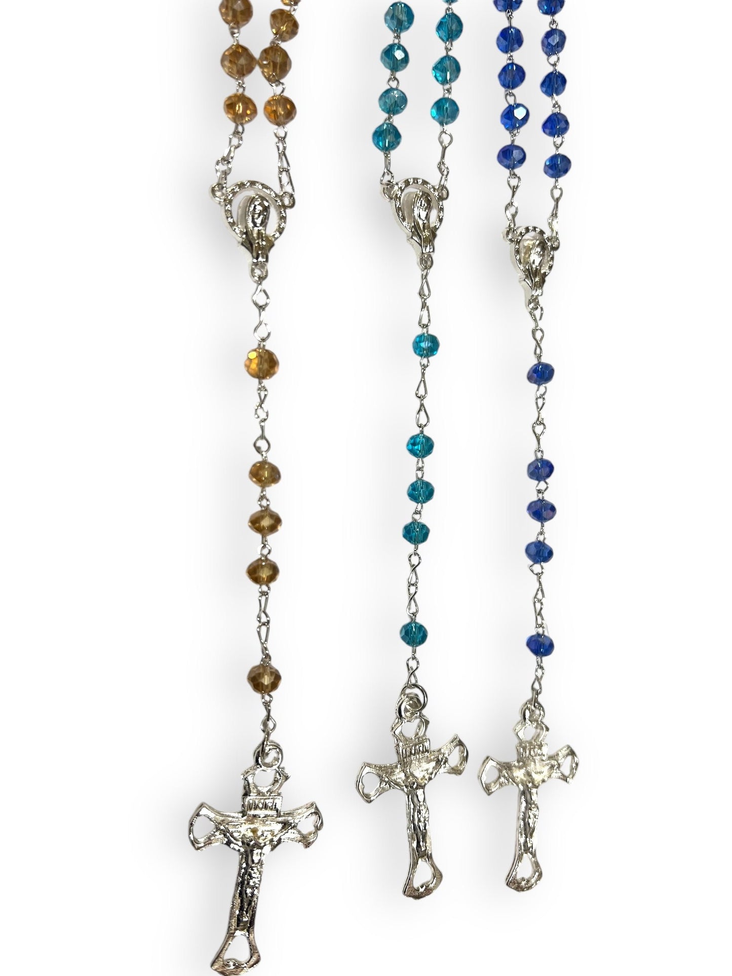 16.5" CRYSTAL ROSARY