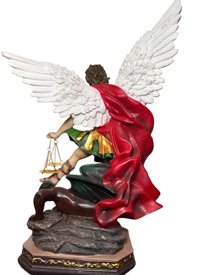 12" ST. MICHAEL ARCHANGEL W/ SWORD & SCALE