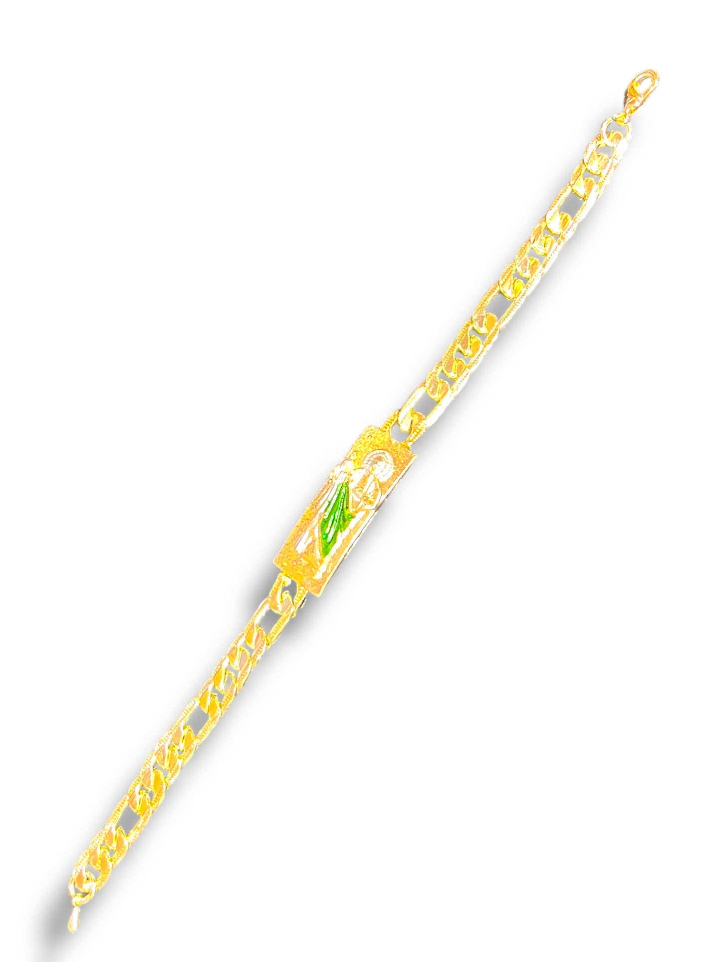 18K GOLD LAYERED ST. JUDE BRACELET