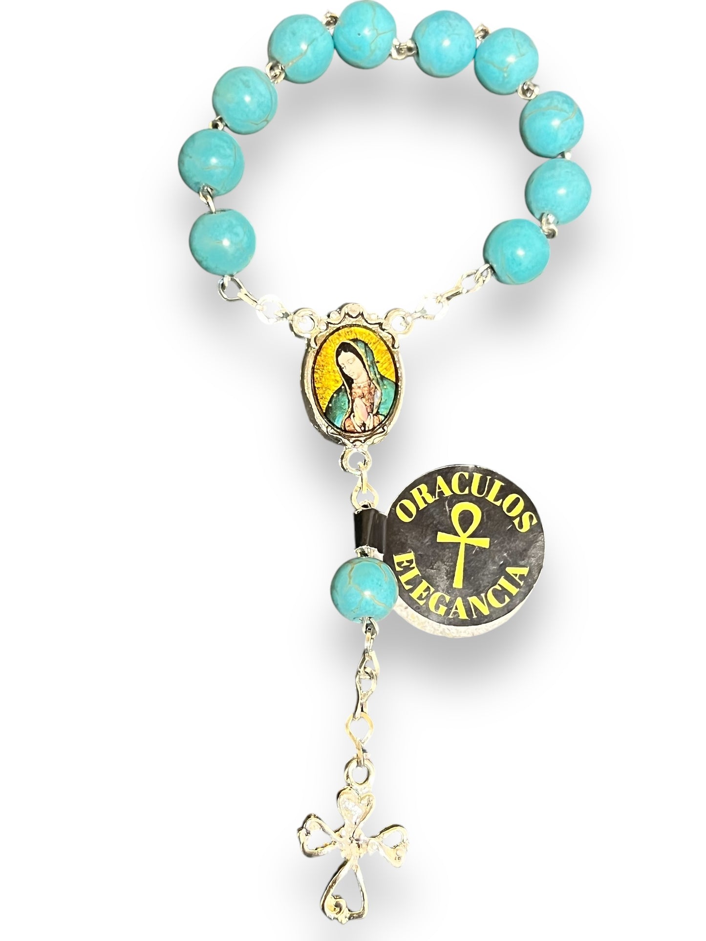 OUR LADY OF GUADALUPE TURQUOISE DECENNARY