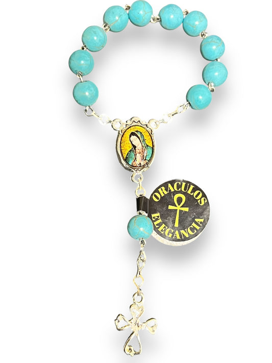 OUR LADY OF GUADALUPE TURQUOISE DECENNARY