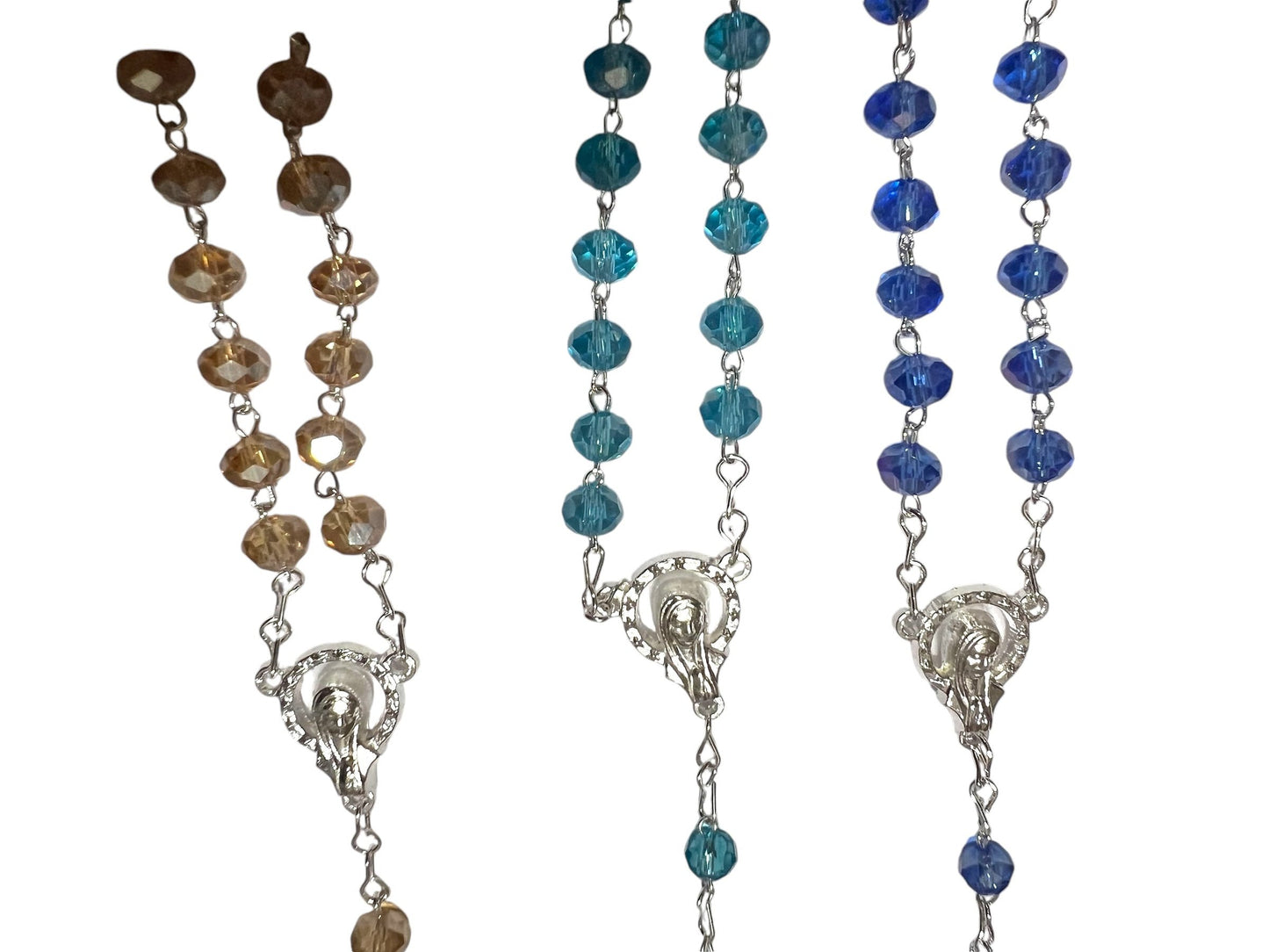 16.5" CRYSTAL ROSARY