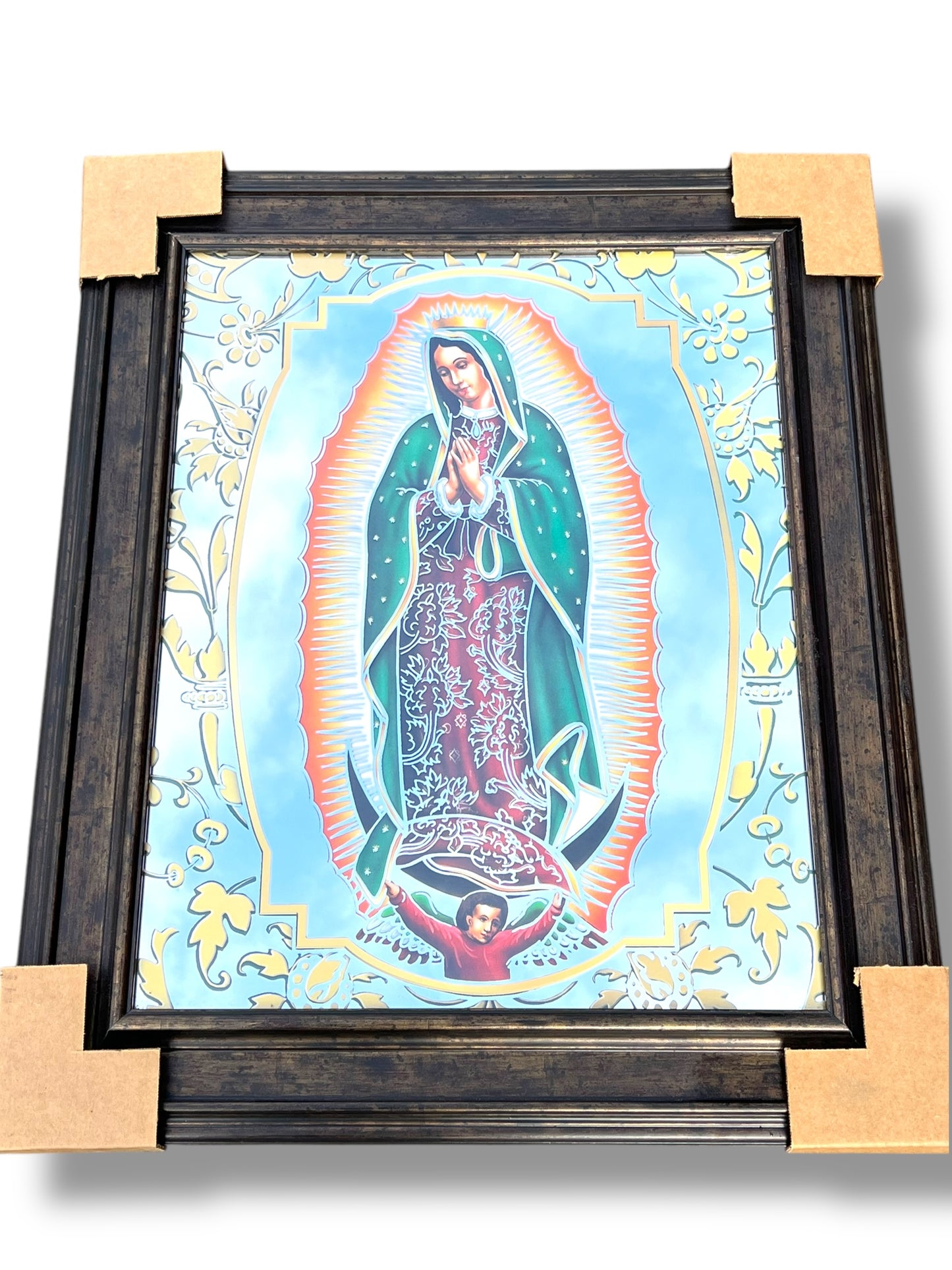 OUR LADY OF GUADALUPE MIRROR FRAME