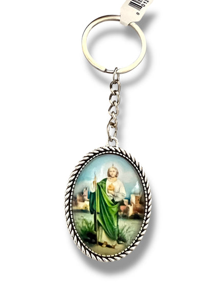 KEYCHAIN: 2" FULL ACRYLIC SEALED