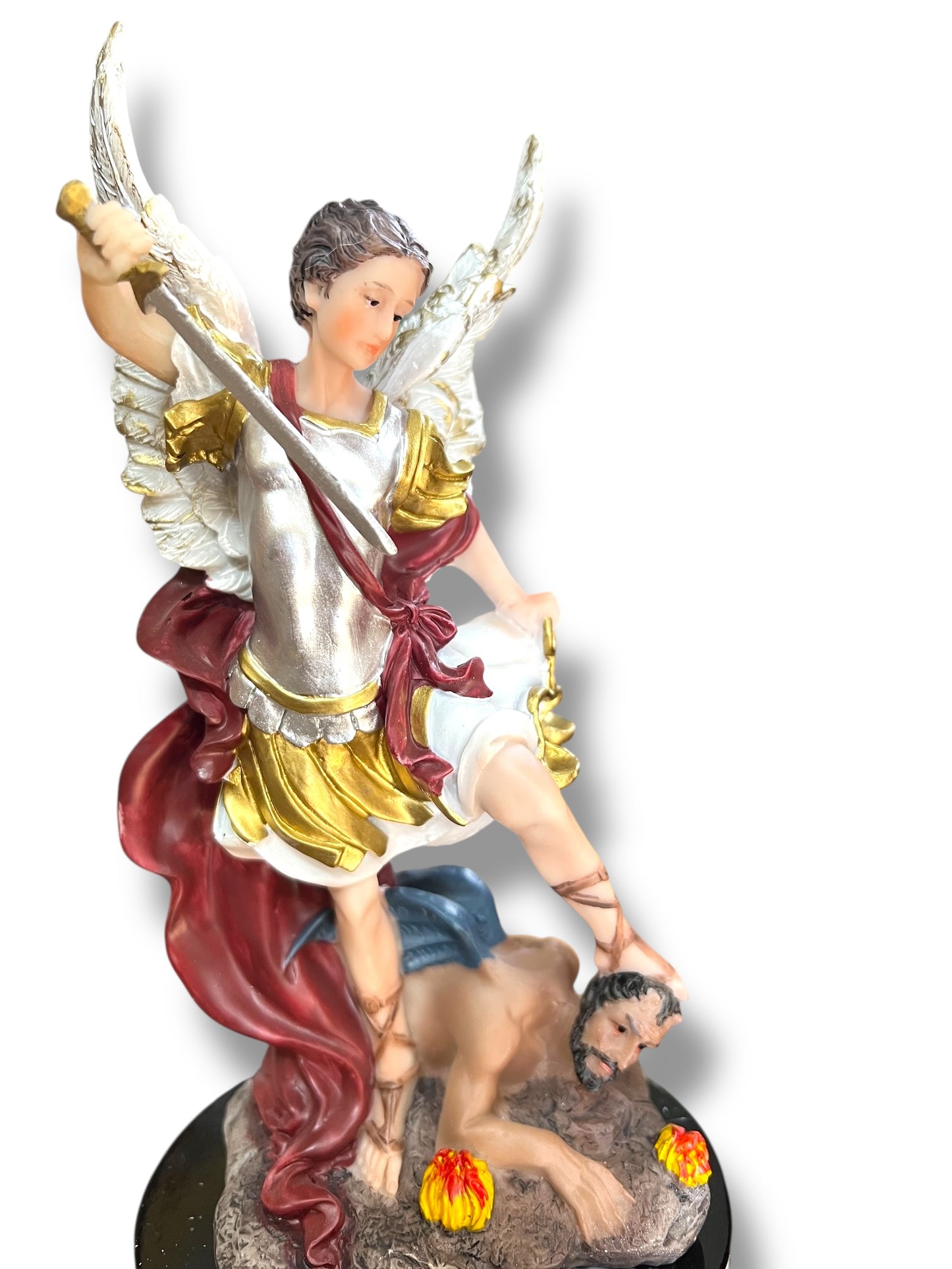 ST. MICHAEL ARCHANGEL 8" STATUE