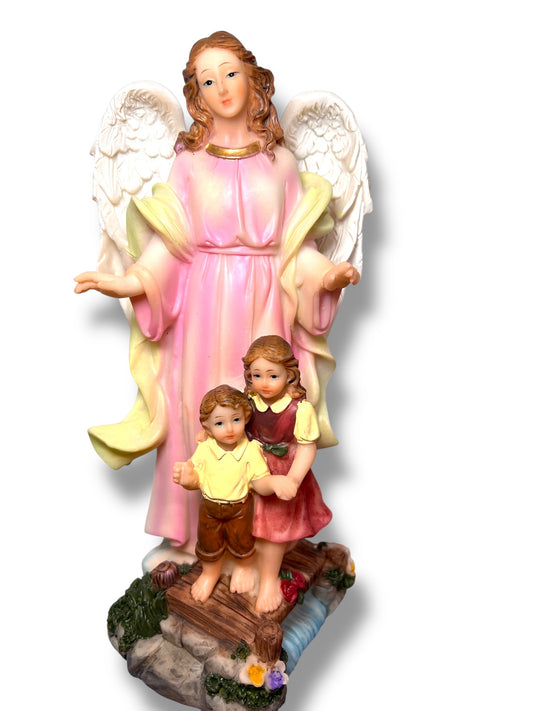 8" GUARDIAN ANGEL STATUE