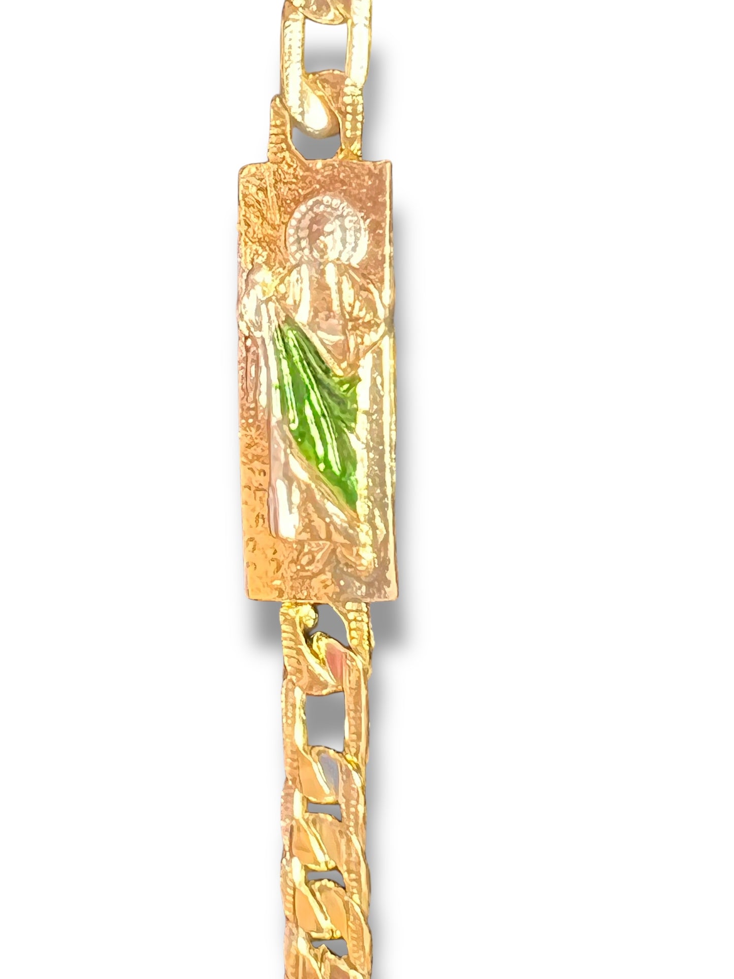 18K GOLD LAYERED ST. JUDE BRACELET