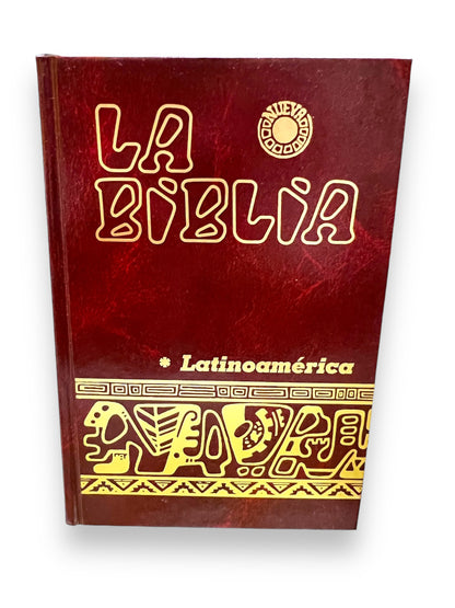 LA BIBLIA LATINOAMERICANA BOLSILLO CON UÑERO