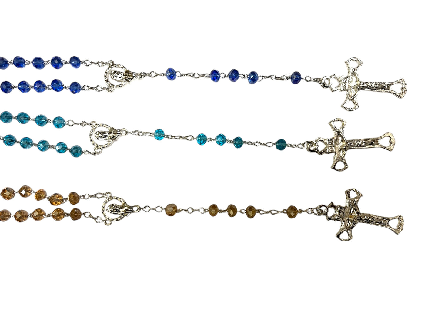 16.5" CRYSTAL ROSARY