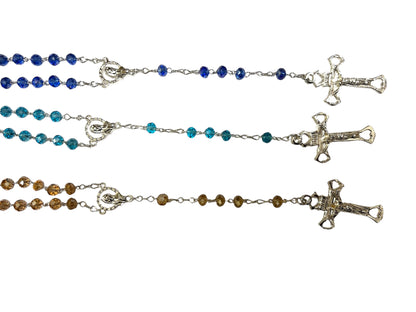 16.5" CRYSTAL ROSARY