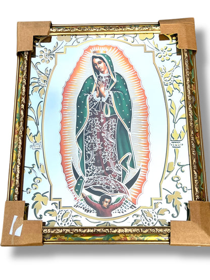 OUR LADY OF GUADALUPE MIRROR FRAME