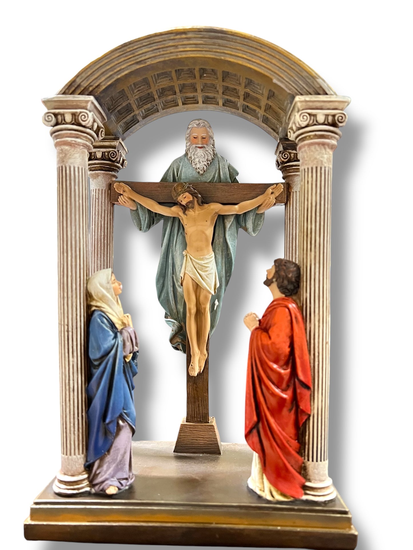 10.75"H CRUCIFIXION SCENE FIGURE RENAISSANCE COLLECTION