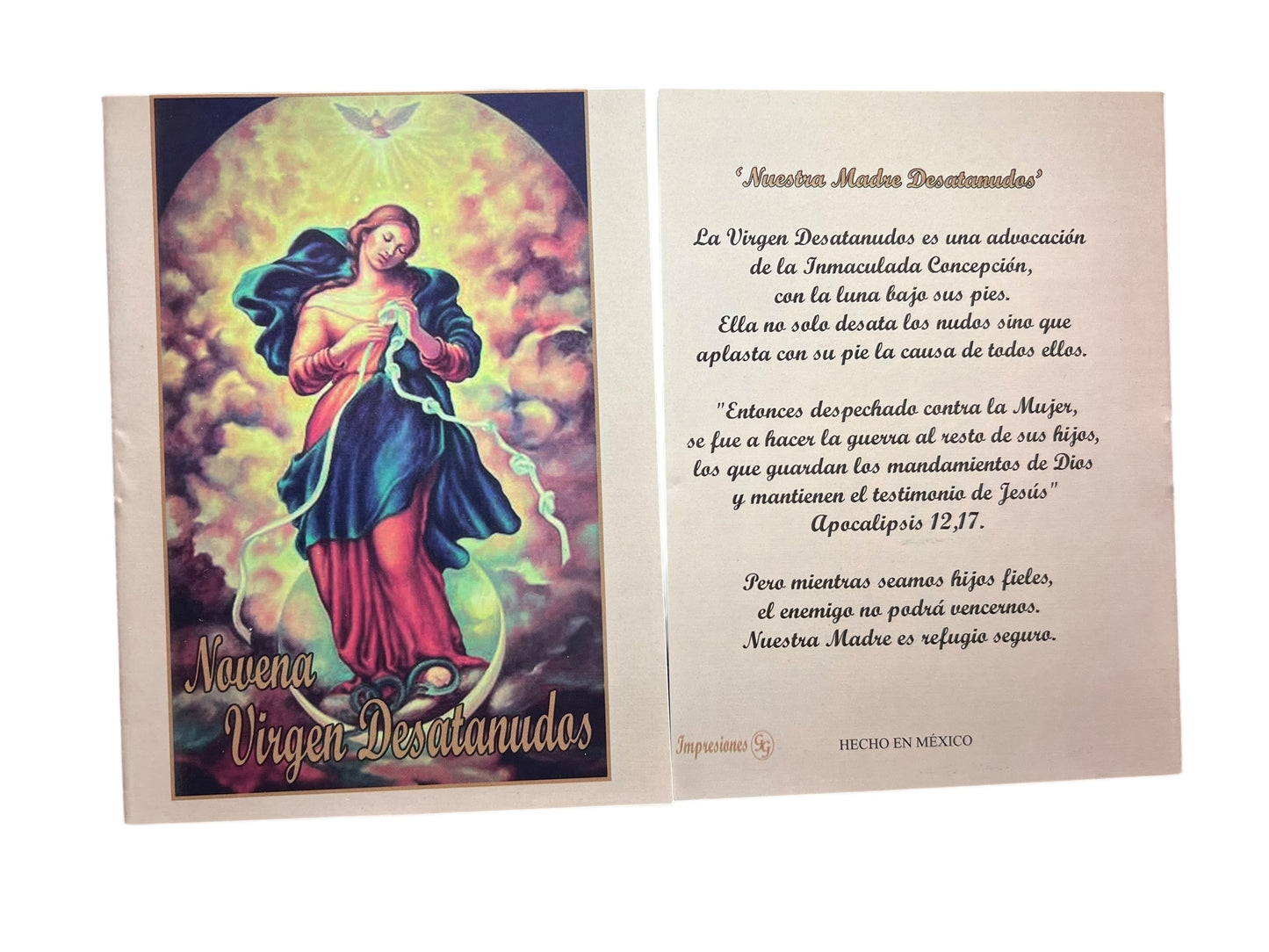 NOVENA VIRGEN DESATANUDOS