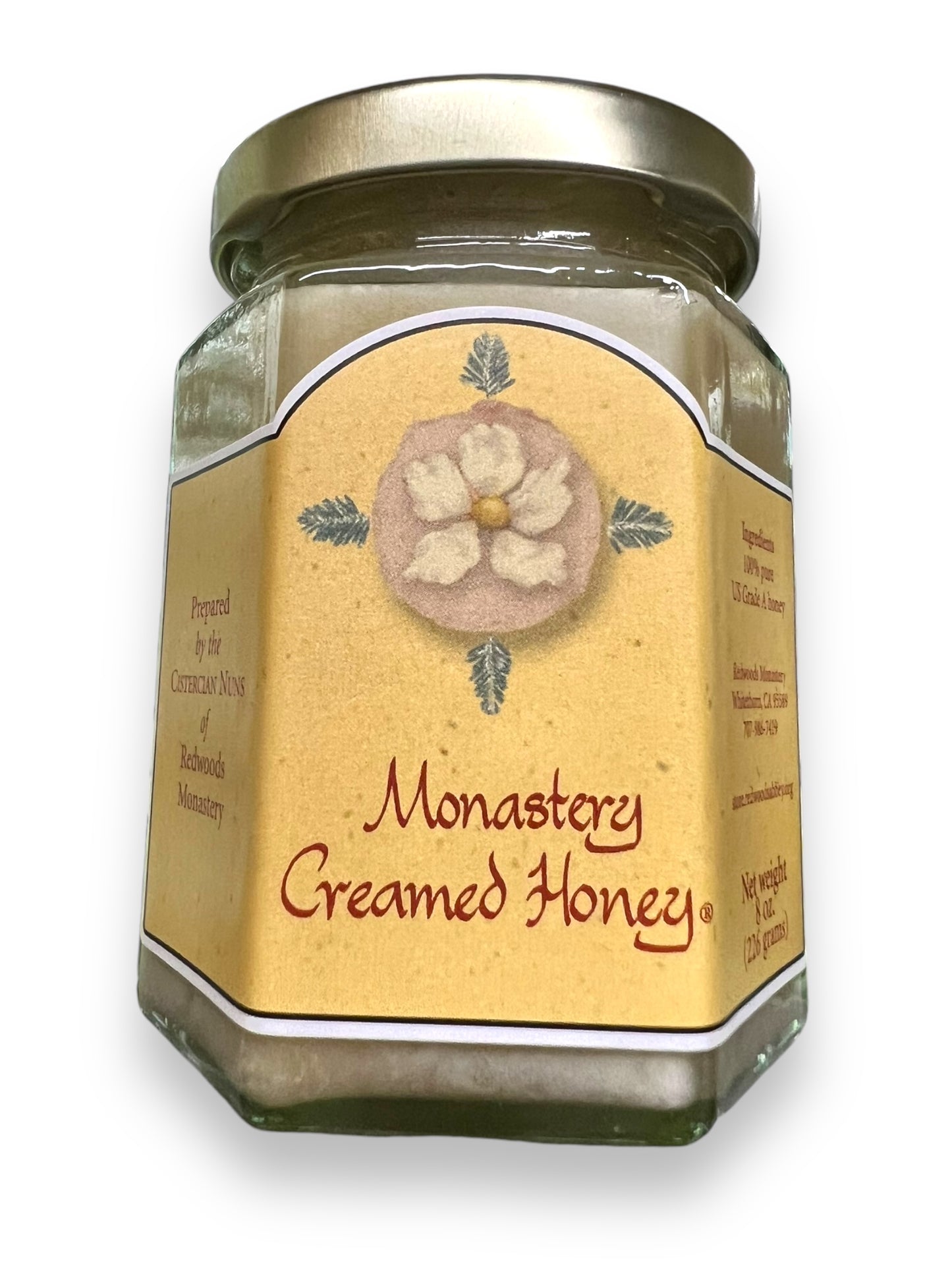 MONASTERY CREAMED HONEY® 8oz JAR