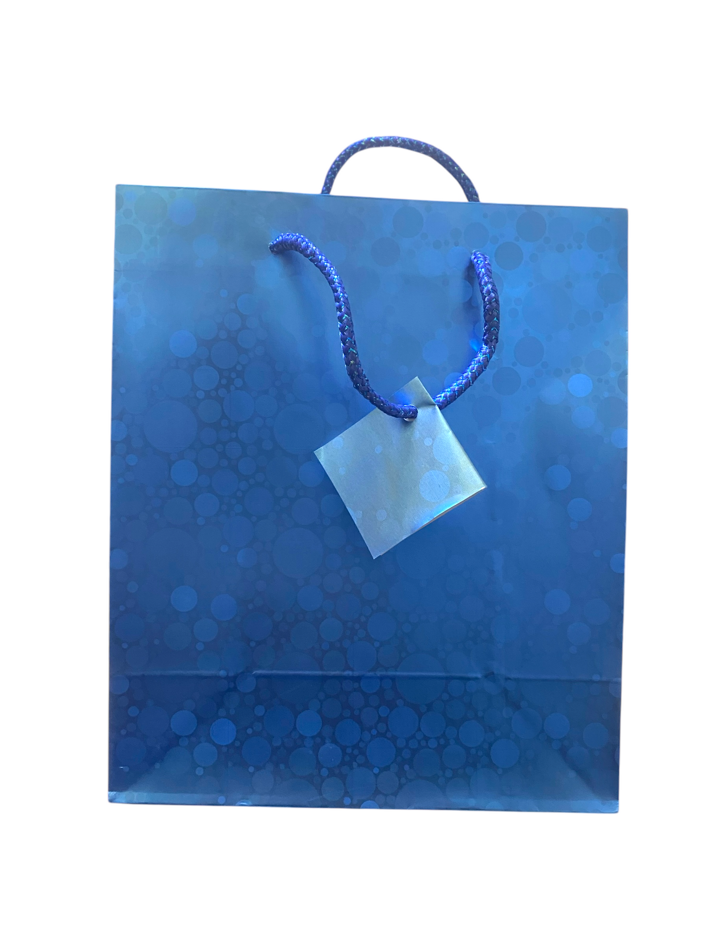 MEDIUM BLUE OR RED GIFT BAG