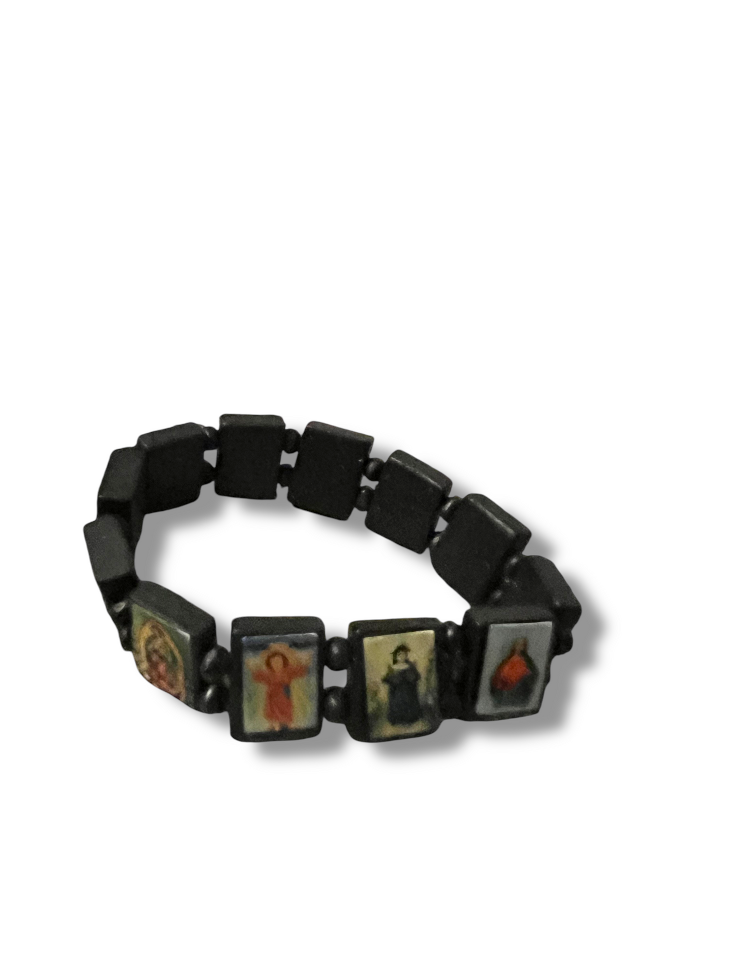 SQUARED PANELS DEVOTIONALS SAINTS BRACELET