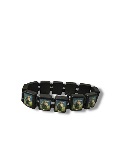 SQUARED PANELS DEVOTIONALS SAINTS BRACELET