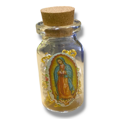 ROSARY IN A BOTTLE W/ CORK