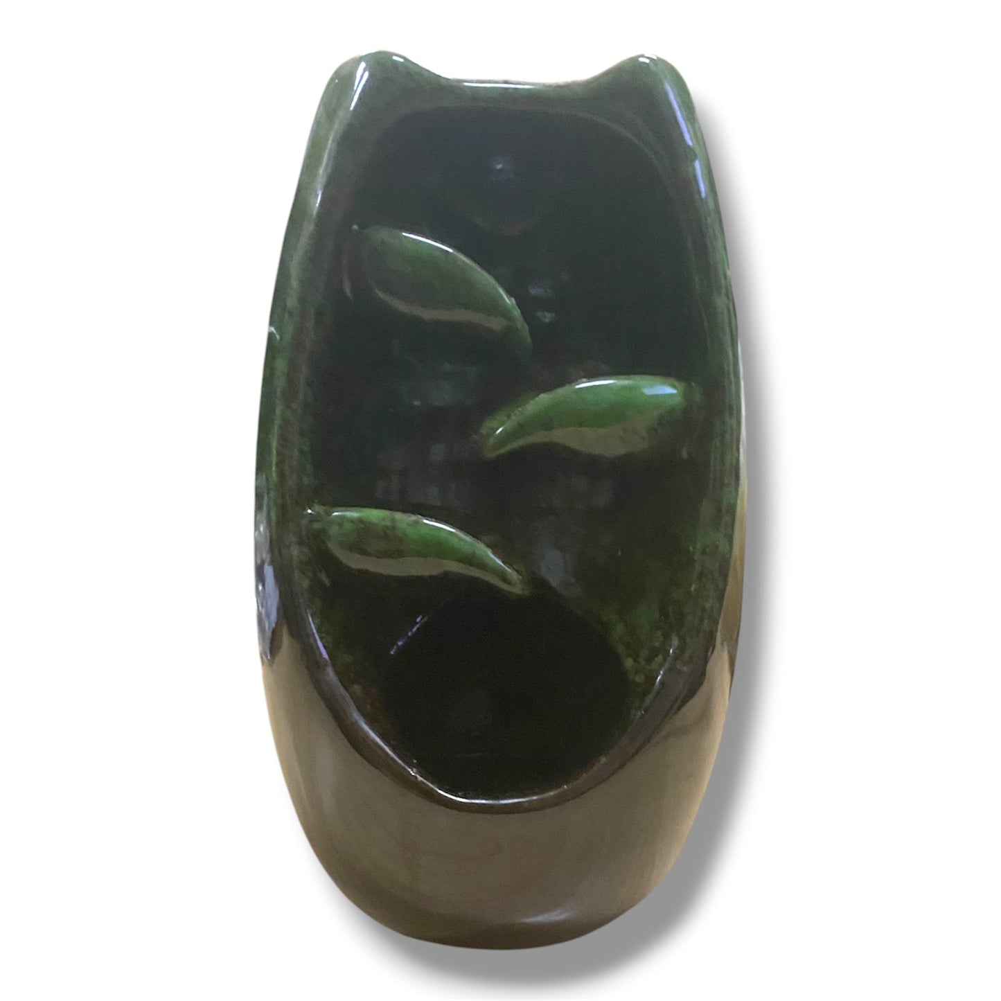CERAMIC BACKFLOW INCENSE BURNER 5.1"H