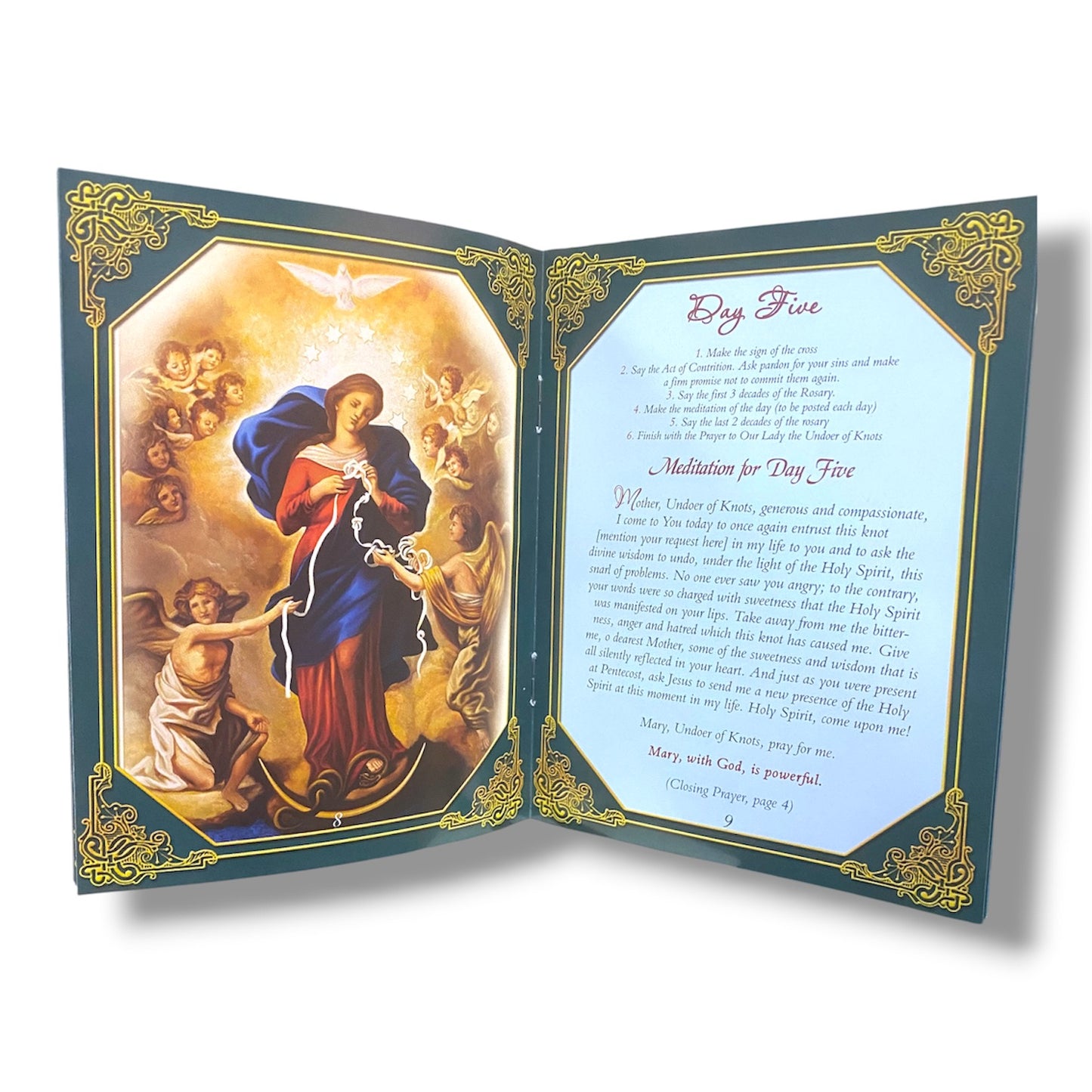 NOVENA TO OUR LADY UNDER OF KNOTS
