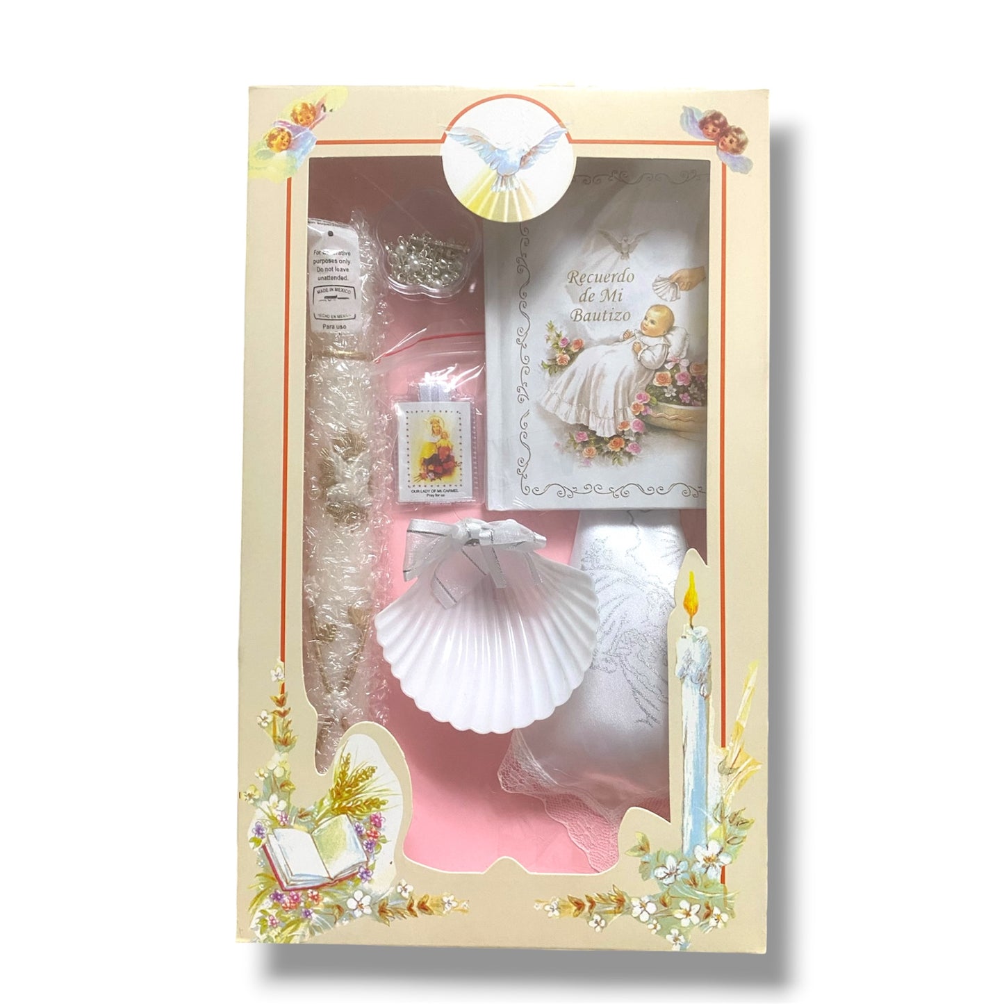 BAPTISMAL GIFT SET -GIRL (SPANISH)