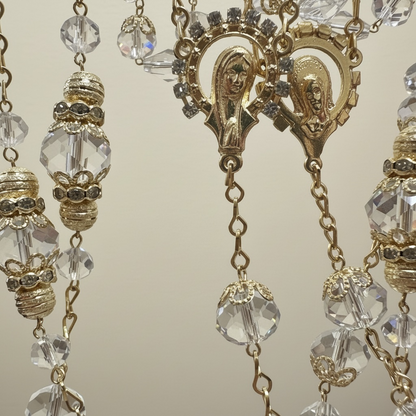 ANILLOS DE LAZO DE BODAS CRUZ | LAZO MATRIMONIAL CON ANILLOS