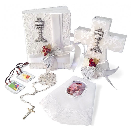FIRST COMMUNION SET: ENGLISH/SPANISH