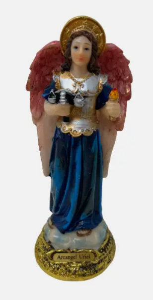 6" SEVEN ARCHANGEL STATUES SET