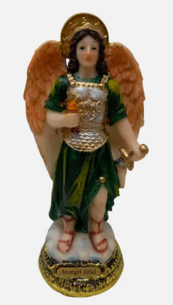 6" SEVEN ARCHANGEL STATUES SET