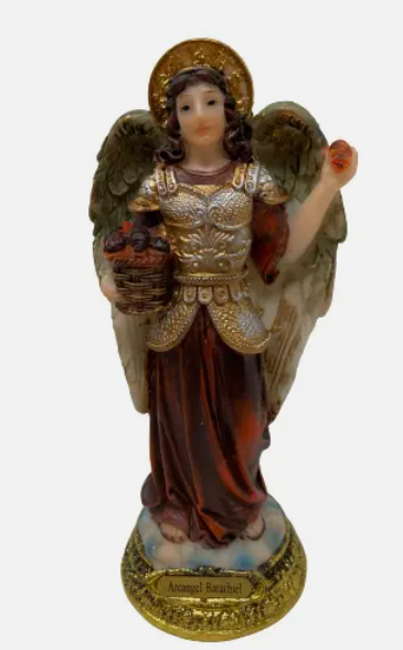 6" SEVEN ARCHANGEL STATUES SET