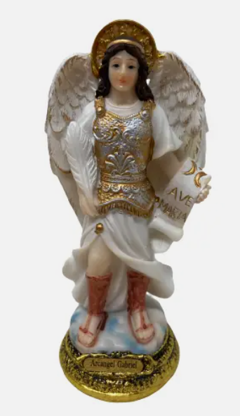 6" SEVEN ARCHANGEL STATUES SET