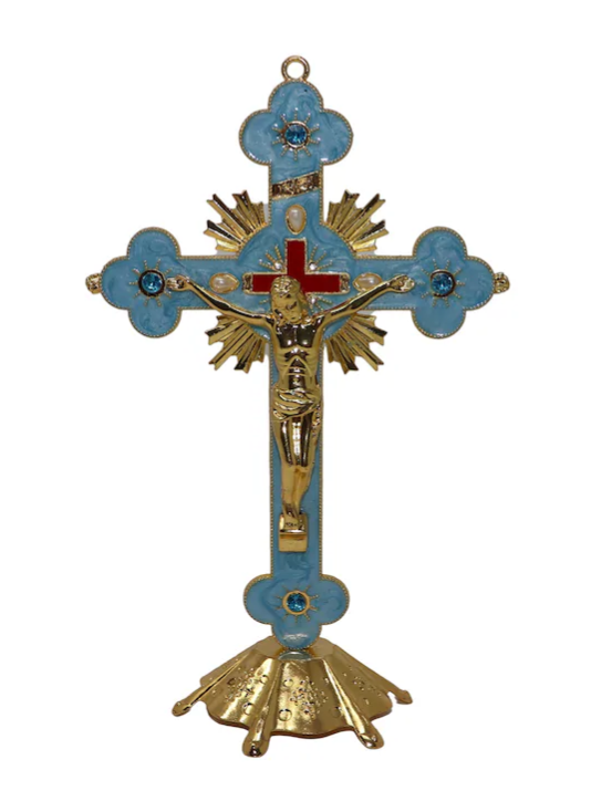 ELEGANT HOLY CROSS WITH STAND