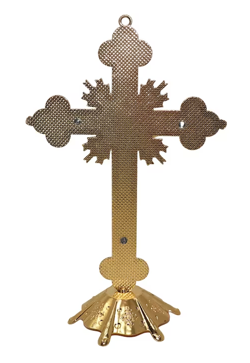 ELEGANT HOLY CROSS WITH STAND