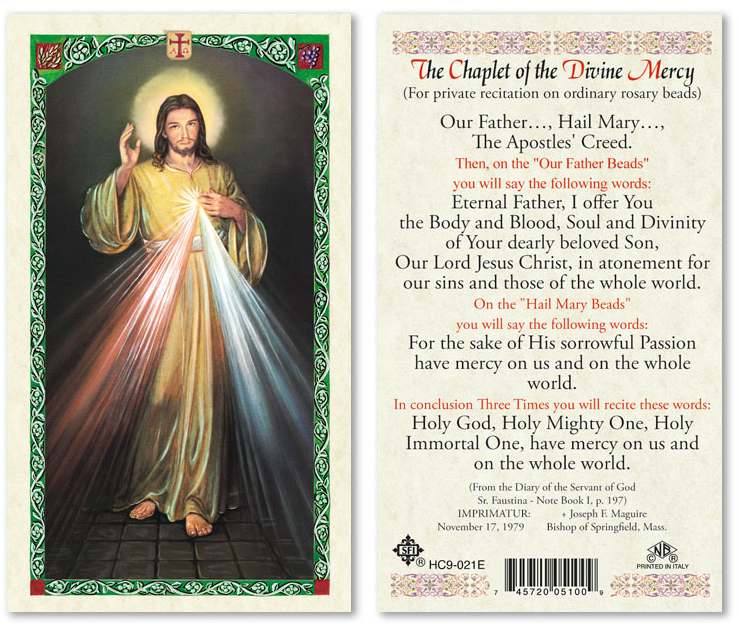 THE CHAPLET OF THE DIVINE MERCY