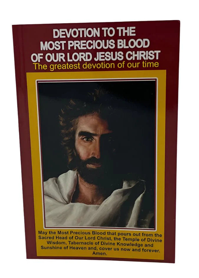 DEVOCIÓN A LA PRECIOSÍSIMA SANGRE DE NUESTRO SEÑOR JESUCRISTO (SPANISH/ENGLISH)